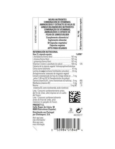 NEURO-NUTRIENTES - 60 vcaps