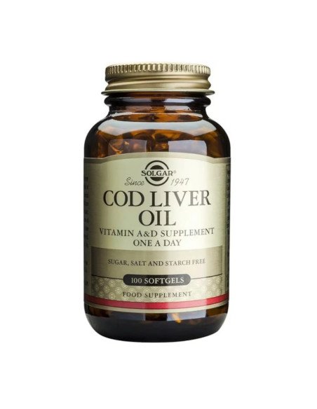 COD LIVER OIL (Aceite Higado de Bacalao) - 100 cápsulas blandas COD LIVER OIL (Aceite Higado de Bacalao) - 100 cápsulas blandas