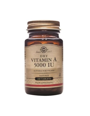 VITAMINA A SECA 5000 UI - 100 comp