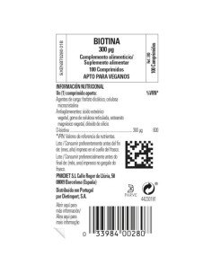 BIOTINA 300 μg - 100 comp 2