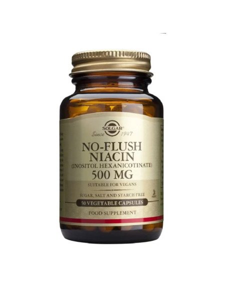 NIACINA 500 mg (No Ruborizante) - 50 caps