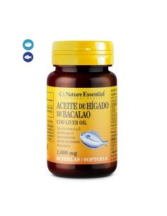 ACEITE DE HÍGADO DE BACALAO 1000 mg - 30 perlas