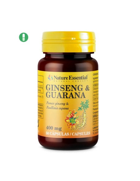 GINSENG & GUARANA 400 mg - 50 caps
