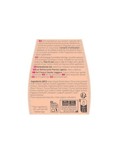 GEL PIERNAS LIGERAS - 200 ml