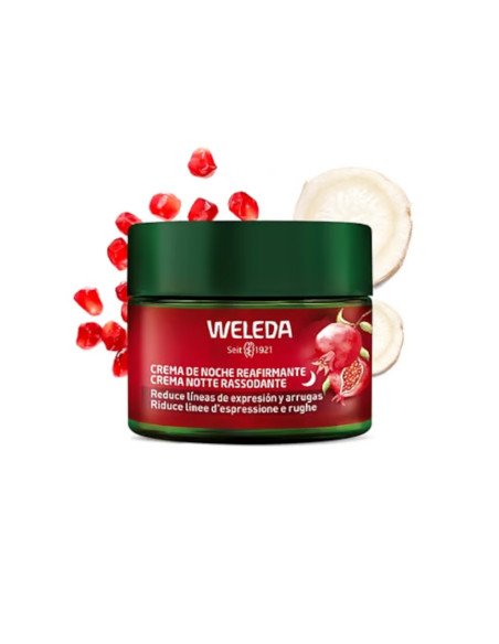 CREMA DE NOCHE REAFIRMANTE DE GRANADA Y PÉPTIDOS DE MACA - 40 ml