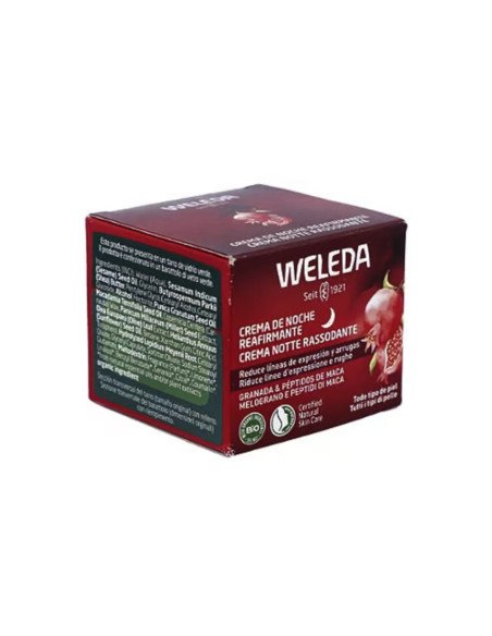 CREMA DE NOCHE REAFIRMANTE DE GRANADA Y PÉPTIDOS DE MACA - 40 ml