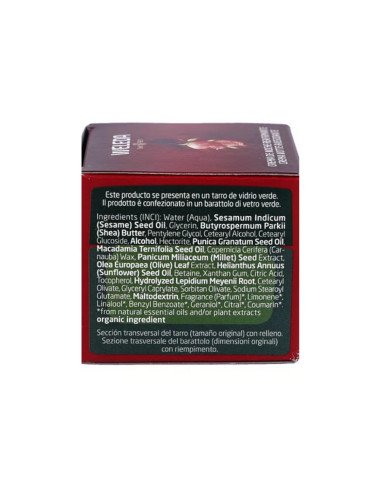 CREMA DE NOCHE REAFIRMANTE DE GRANADA Y PÉPTIDOS DE MACA - 40 ml