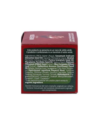 CREMA DE DIA REAFIRMANTE DE GRANADA Y PÉPTIDOS DE MACA - 40 ml