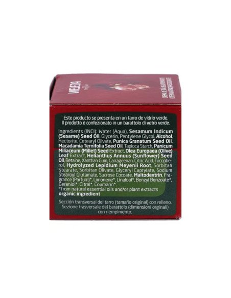 CREMA DE DIA REAFIRMANTE DE GRANADA Y PÉPTIDOS DE MACA - 40 ml