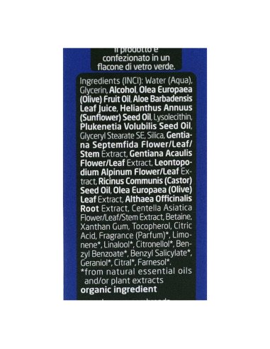 SERUM REDENSIFICANTE DE GENCIANA AZUL Y EDELWEISS - 30 ml