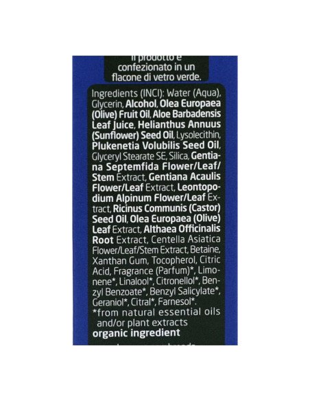 SERUM REDENSIFICANTE DE GENCIANA AZUL Y EDELWEISS - 30 ml