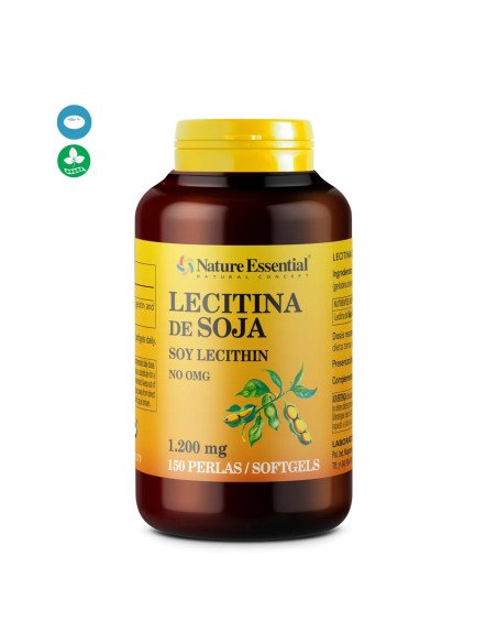 LECITINA DE SOJA 1200 mg - 150 perlas