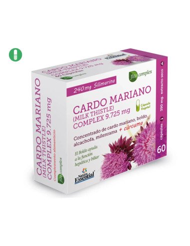 CARDO MARIANO COMPLEX 9.725 mg - 60 caps