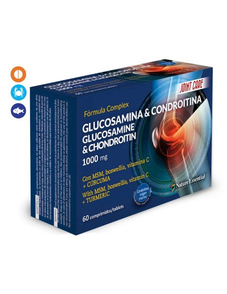 GLUCOSAMINA + CONDROITINA 1.000 mg - 60 comp