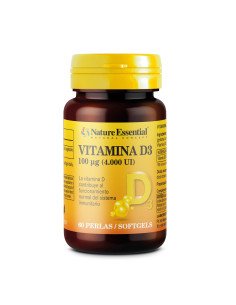 VITAMINA D3 100 mcg (4000 UI) - 60 perlas
