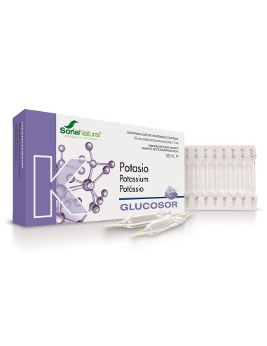 GLUCOSOR POTASIO 28 ampollas x 2 ml